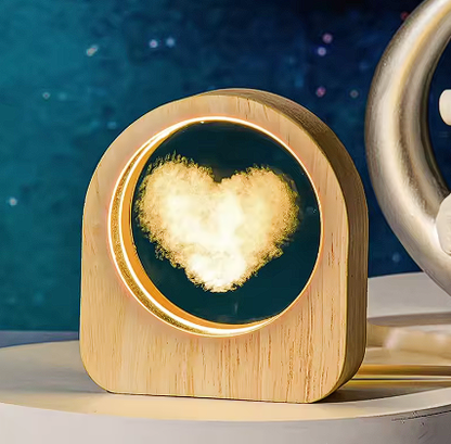 Bola de Cristal con Estrella LED