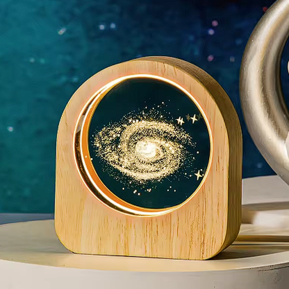 Bola de Cristal con Estrella LED