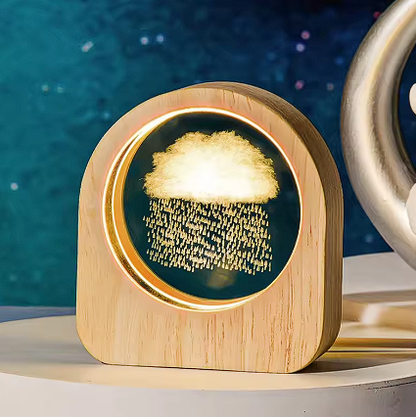 Bola de Cristal con Estrella LED