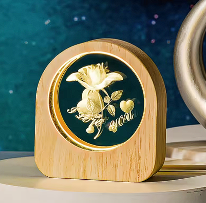 Bola de Cristal con Estrella LED