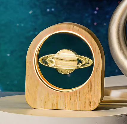 Bola de Cristal con Estrella LED