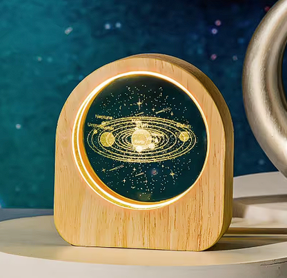 Bola de Cristal con Estrella LED